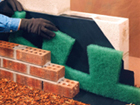 Mortar Net Installation Mortar Net Installation