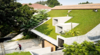 Rad+AR Tops Tropical Residence in Indonesia with Green Steep Pitch Roof