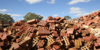 Researchers from Flinders University have developed bricks made from waste materials that don't require mortar to bond