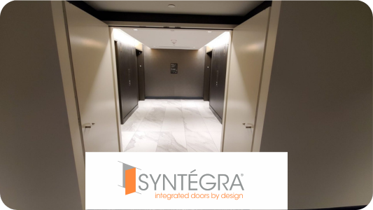 Syntegra integrated doors by design Syntegra integrated doors by design