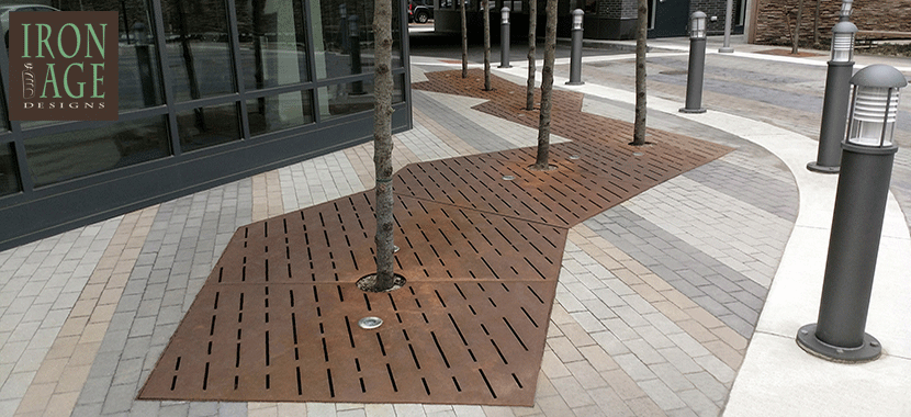 Designing with Metal for the Hardscape